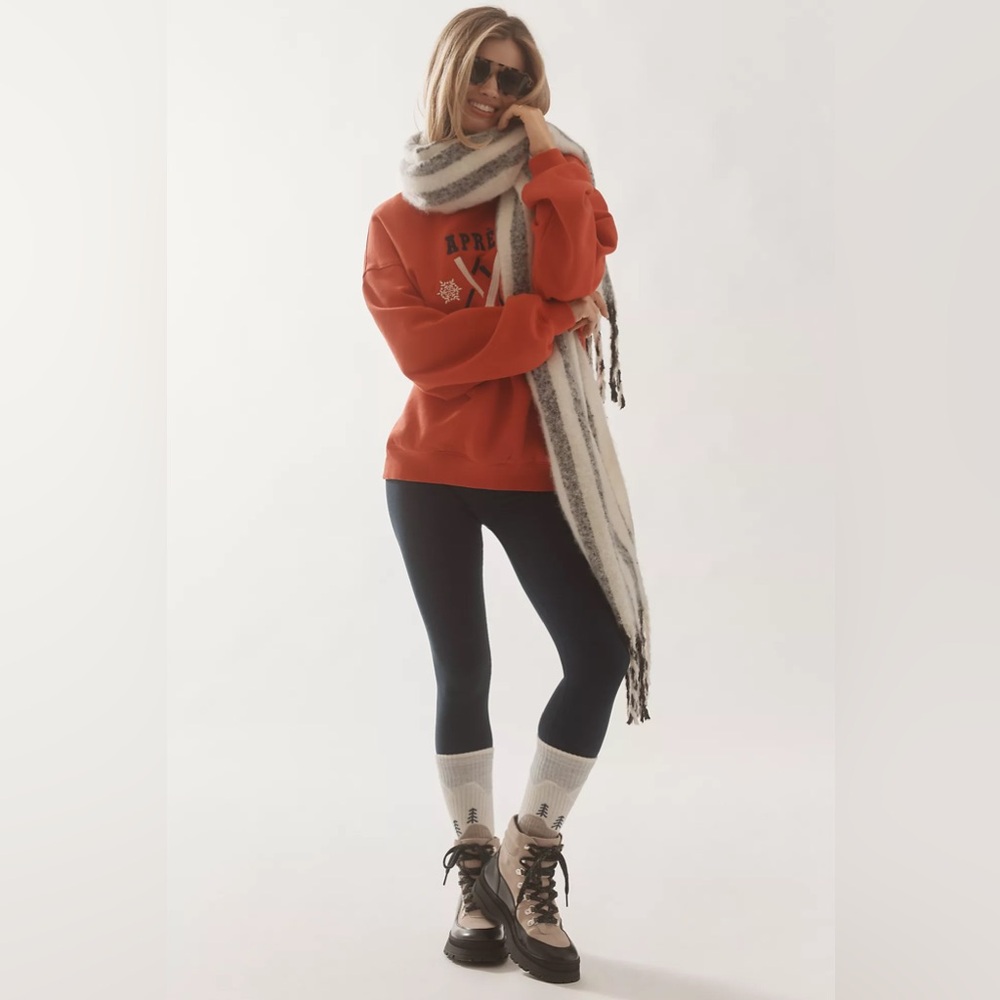 BY ANTHROPOLOGIE BRUSHED WOVEN SCARF: VERTICAL STRIPE EDITION Style No. 94799939